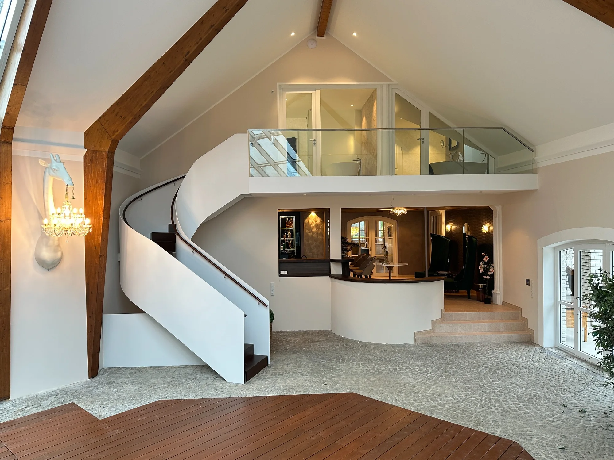 Architektur und Galerie in der Villa Wunderschön